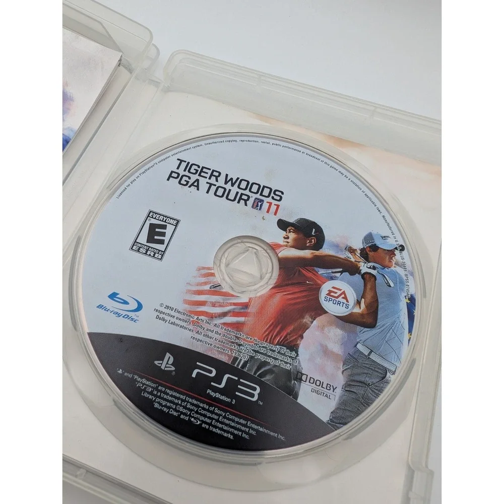 Tiger Woods Pga Tour 10 & 11 - Sony PlayStation‎ 3 PS3 Complete